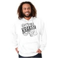 thumbnail image 4 of Funny Lets Get Kraken Animal Pun Hoodie Sweatshirt Women Men Brisco Brands S, 4 of 6