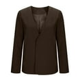 thumbnail image 3 of BLCHUNen Blazers for Women Long Sleeve Suit Jackets Fashion Fall Cardigan Office Work Business Casual Blouses Tops, 3 of 6
