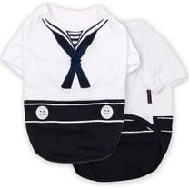 Parisian Pet Cat Dogs Clothes Tee Shirts Sailor Dog T-Shirt