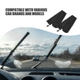 thumbnail image 3 of LOLIPPYY 2 Pairs Windshield Wiper Covers Black Bird Protection Harsh Weather Conditions, 3 of 8