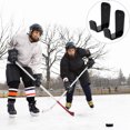 thumbnail image 3 of OUNONA 2 Sets Ski Equipment Rack Acrylic Storage Mount for Ski Poles and Hockey Sticks, 3 of 7