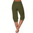 thumbnail image 4 of Homenesgenics Shorts for Women Women's Yoga Drawstring Pants Loose Soft Workout Sweatpants Outdoor athletic Causal Pants with Pockets Green XL, 4 of 6