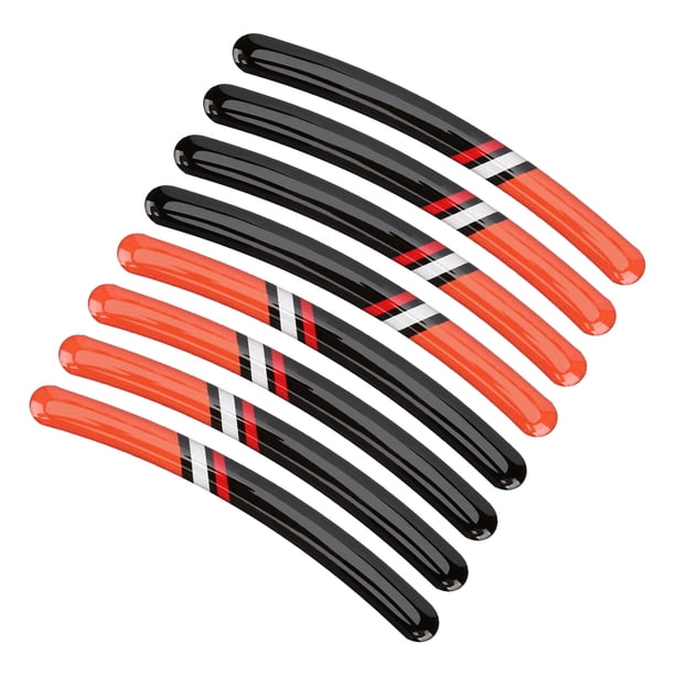 Pegatinas para llantas de ruedas, 8 unidades, pegatinas para llantas de ruedas, pegatinas para motocicletas, cinta para llantas de ruedas ultrasensible