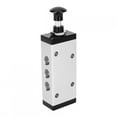 thumbnail image 4 of LAFGUR XQ250622 2 Position Hand Valve Aluminum Alloy G1/4in Pull Lever Pneumatic Systems, 4 of 8