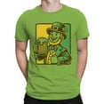 thumbnail image 2 of Cheers from the Leprechaun St. Patricks Day Beer Celebration Men's T-shirt, 2 of 3
