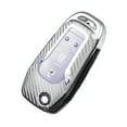 thumbnail image 2 of MYG TPU Carbon Fiber Car Flip Key Fob Case Cover For Ford for Escape for EcoSport, 2 of 5