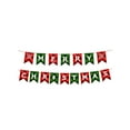 thumbnail image 2 of Merry Christmas Paper Banner - Colorful Letter Garland Pull-Down Bunting Party Banners, Fast DIY Photo Prop Indoor Outdoor Holiday Backdrop, 2 of 6