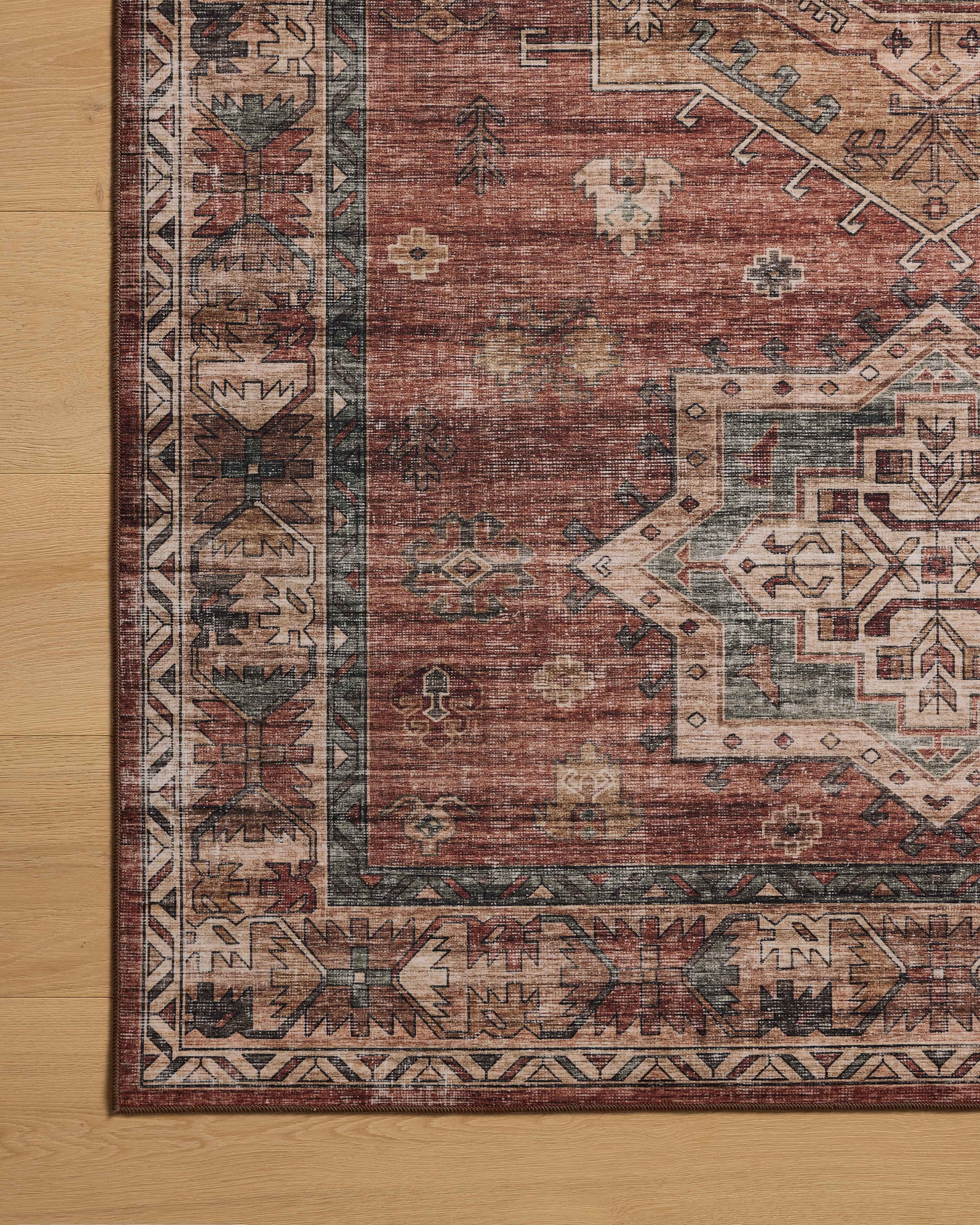 Loloi Anniston Spice / Multi Machine Washable Area Rug