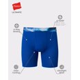 thumbnail image 2 of Hanes Boxer Brief 4-Pack Long Leg Sport Men's X-Temp Air Tagless FreshIQ Mesh, 2 of 8