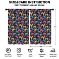 thumbnail image 2 of Blackout Kids Curtains,Game Controller Black Pattern Children's Insulated Curtains Set Of 2,Bedroom Essentials,Toddler Room Decor 52"x84", 2 of 5