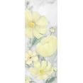thumbnail image 2 of Reed, Tara 12x24 White Modern Wood Framed Museum Art Print Titled - Peaceful Repose gray And yellow vertical I, 2 of 4