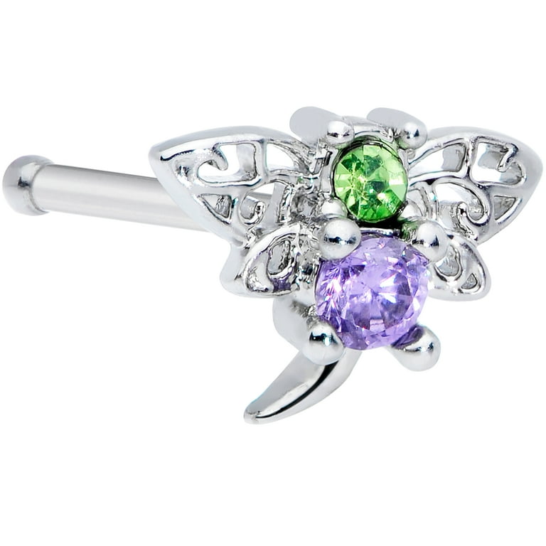 Dragonfly nose ring deals