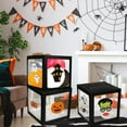 thumbnail image 3 of Naler 4 Pack 12 inch Halloween Cube Balloons Boxes with Stickers for Halloween Birthday Party Decorations, 3 of 5