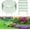 Green, variant on Decorative Garden Fence Total Gap Metal Wire Rustproof Small Animal Barrier Fence Easy Assembly Patio Yard Seedlings Protection Fencing Border