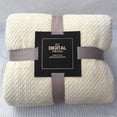thumbnail image 1 of Cagogo under $5 2Pcs Cozy Fleece Blanket, Soft Warm Fleece Blanket, Multicolor Plaid Bed Blanket, Large Mesh Breathable Throw Blanket, All Season Couch Sofa Blanket, Home Office Nap Blanket, 1 of 5