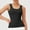 Black(New), variant on PNTUTB Summer Women's Fashion Solid Color Athletic Fitness Casual Comfortable Crew Neck Slim Tank Tops