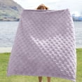 thumbnail image 2 of Manta Bedsure Lavender Fog de 50 x 70 cm para sofá, 2 of 6
