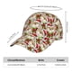 thumbnail image 2 of Fotbe Christmas Hat bear Gorro Clásico de Béisbol, Gorra Ajustable con Broche Snapback, Gorro de Exterior de Algodón Suave, 2 of 6
