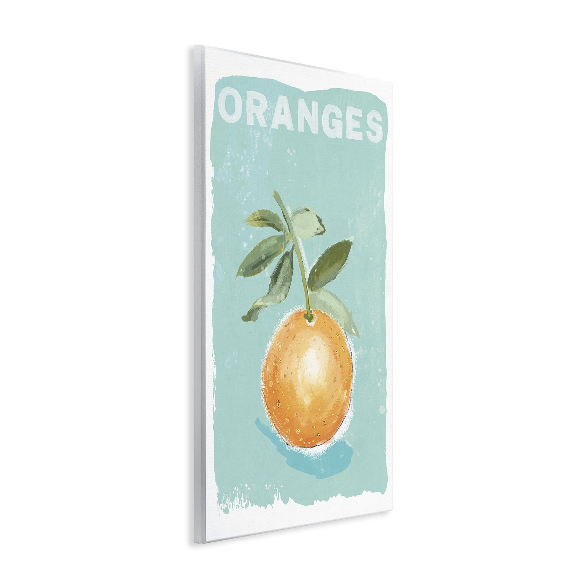 Stupell Industries Orange Twist Motif Wall Plaque Art, design by Chad Barrett