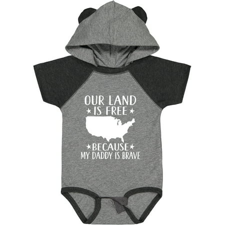 

Inktastic Military Daddy Veteran for Son Daughter Gift Baby Boy or Baby Girl Bodysuit