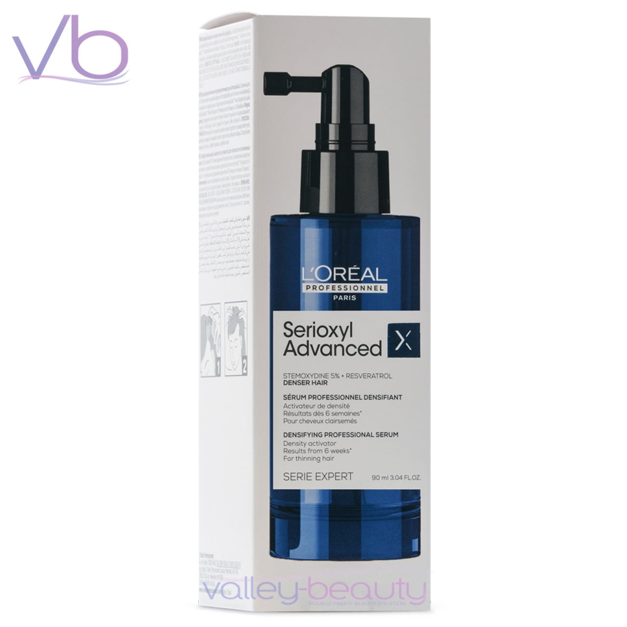 L'oreal Pro Serioxyl Stemoxydine 5% Neohesperidin Denser Hair Treatment - 3.04 oz V2