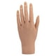 thumbnail image 1 of Mano de práctica de silicona para uñas acrílicas, mano de práctica de uñas flexible, mano de entrenamiento de uñas suave de tamaño real para práctica C izquier Baoblaze manos de práctica de uñas, 1 of 8