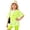 A30 Green, variant on Yuncity Girls Summer 2 Piece Matching Outfit Crew Neck Heart Print Loose Short Sleeve Top And Slim‑Fit Shorts Casual Kids Clothes Set Size 9-10 Years Brown