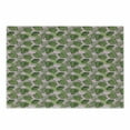 thumbnail image 1 of Tropical Cutting Board, Monstera and Palm Leaves on Vertical Pink Stripes Exotic Botany, Decorative Tempered Glass Cutting and Serving Board, in 3 Sizes, by Ambesonne, 1 of 2