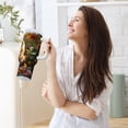 thumbnail image 6 of DIXRUYEE Steel Water Bottles Tumbler Creative Radiant Feline in Bloom Pattern 40oz/30oz, 6 of 9