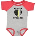 thumbnail image 3 of Inktastic Dispatcher Mommy Gold Line Emergency Boys or Girls Baby Bodysuit, 3 of 5