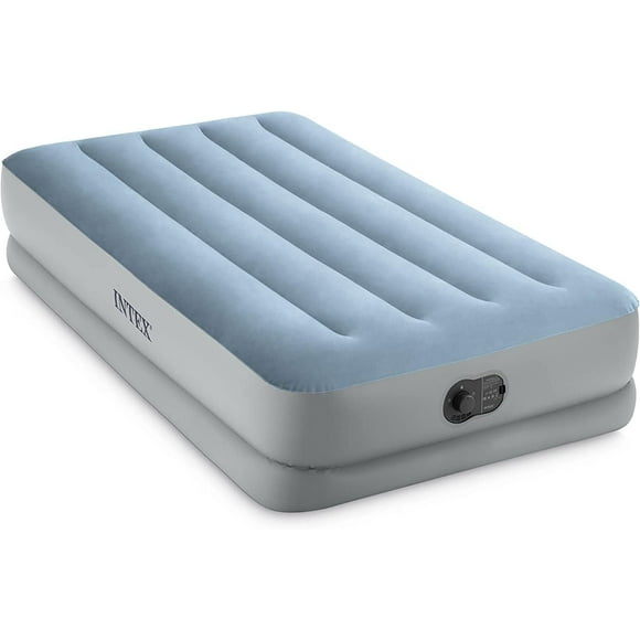 Intex Dura-Beam® Plus Comfort 14" Twin Air Mattress with Built-In USB Pump