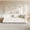 97.6" Chesterfield Beige, variant on FFH 97.6" Chesterfield Couch with Pull Out Bed, Velvet Sleeper Sofa with Classic Roll Arm, Flower Tufting for Living Room, Beige