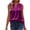 Hot Pink, variant on HBYJLZYG Tank Tops For Women, Summer Solid Color V-Neck Pocket Sleeveless Casual Tee Tops Tank Tunic Flowy Basic Shirts