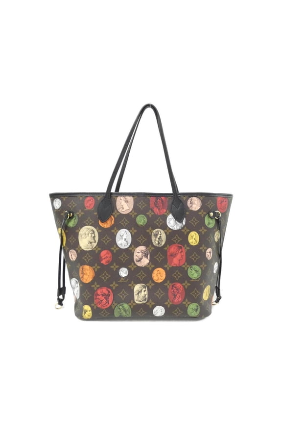 Pre-Owned Louis Vuitton Monogram (LV X Fornasetti) Neverfull MM M45923 Handbag
