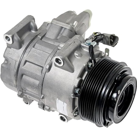 New 7-Groove Pulley A/C Compressor Compatible With Lexus Toyota Sienna Xle 6 Cyl 3.5L Highlander Limited 6 Cyl 3.5L Venza Le 2007-2016 By Gpd6512793