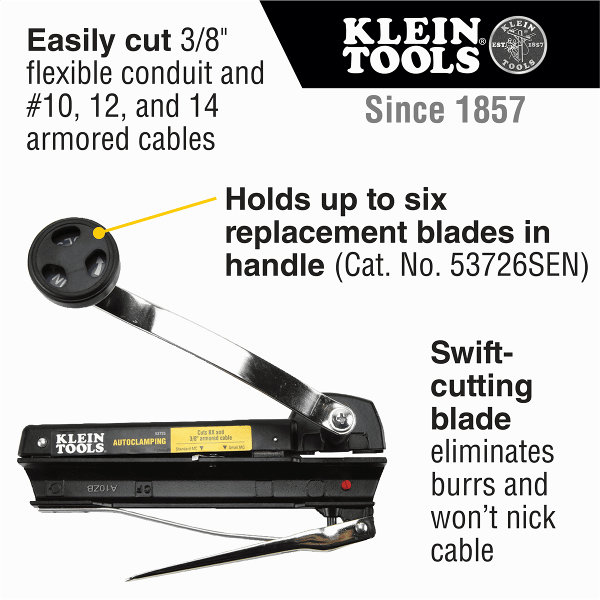 Klein Tools Armored and BX Cable Cutter