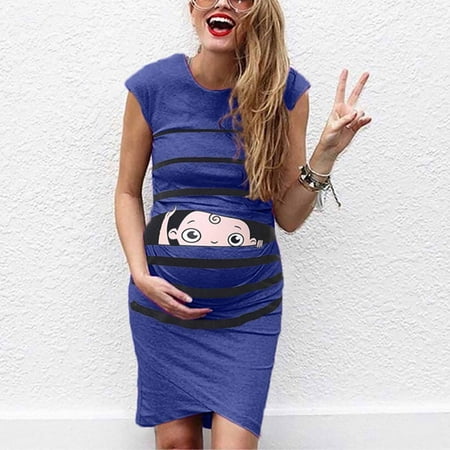 

Simplmasygenix Women s Maternity Short Sleeve Dresses Summer Clearance Clothing Women s Breastfeeding Solid V-neck Breastfeeding Postpartum Pregnant Women s Dress Sleepwear With Chest Pad