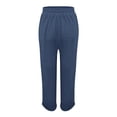 thumbnail image 5 of Womens High Waisted Work Pants with Pockets, Comfortable Stretchy Office Trousers for Business Casual Travel and Everyday Wear, 5 of 6