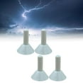 thumbnail image 6 of GARENDE 5x4Pcs Tent Pole Insulation Caps Tent Tarp Grabbers Guard for Backpacker Grey 5 Pcs, 6 of 9