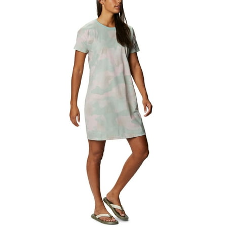 Columbia Womens Park Cotton T-Shirt Dress