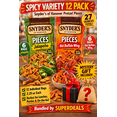 thumbnail image 2 of Snyder's of Hanover Pretzel Pieces Spicy Variety Pack, 12 Bags (2.25 oz Each, 27 oz Total) | 6 Jalapeño + 6 Hot Buffalo Wing Pretzels | Bundled by SUPERDEALS with Mystery Gift, 2 of 6