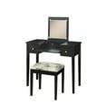 thumbnail image 2 of Riverbay Furniture Vanity Set Black with Bench, 2 of 10