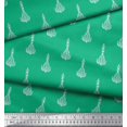thumbnail image 3 of Soimoi Rayon Fabric Leaves & Floral Block Printed Fabric 1 Yard 56 Inch Wide, 3 of 3