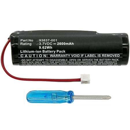 2600mAh 93837-001 Battery for Wahl Magic Clip Senior Designer Cordless Clippers