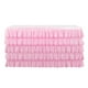 thumbnail image 5 of de tul para , de 5 capas con rosa, para fiestas, baby shower, bodas, cumpleaños, decoración para hogar, 3 tamaños 75x183cm Yotijar Falda De Mesa De Manteles De Tul, 5 of 7