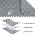 thumbnail image 3 of （dark grey）Easy-Going Reversible Oversized Couch Cover for Couch Sofa Cover for Dogs Water Resistant Furniture Protector Cover, 3 of 5