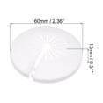 thumbnail image 3 of Uxcell Pipe Cover Decoration 15mm-25mm PP Escutcheon Water Pipe Drain Line Cover White 8pcs, 3 of 6