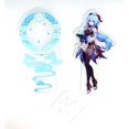 thumbnail image 3 of HTOOQ Exquisite HTOOQ Figier Stand. 3PCS Dual Insert with Background Genshin Standing Figure (Ganyu), 3 of 4
