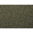 thumbnail image 3 of 2' x 12' Olive Green Rectangular Handmade Braided Runner Rug, 3 of 3