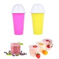 thumbnail image 1 of Taza para hacer granizados, taza mágica para batidos congelados rápidos, taza de enfriamiento, taza exprimible de doble capa, máquina para hacer granizados, batidora de leche casera, máquina para hace, 1 of 5